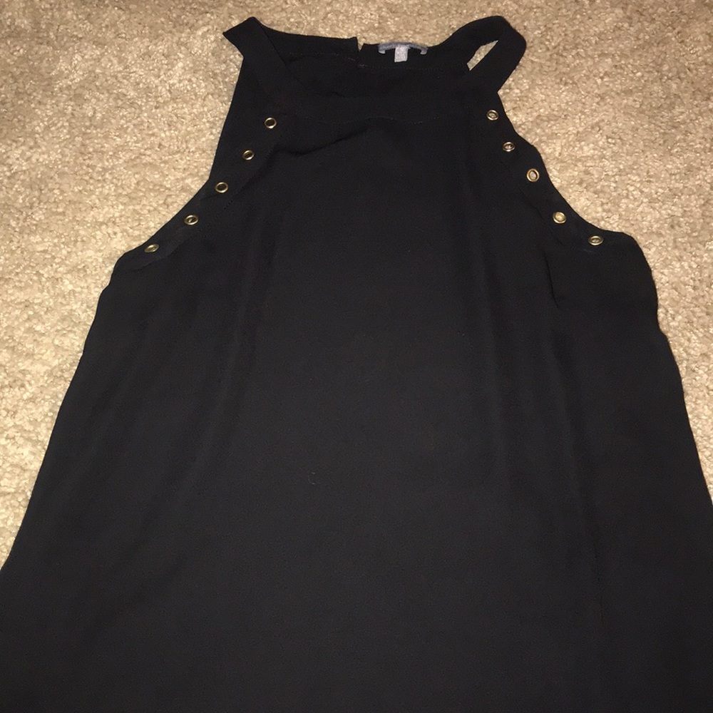 Black Sleeveless Top
